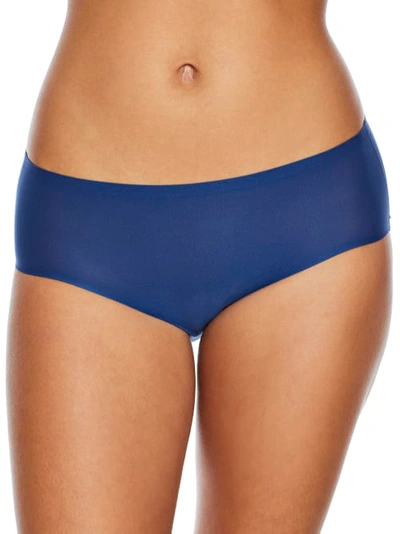 Shop Chantelle Soft Stretch Hipster In Ceramic Blue