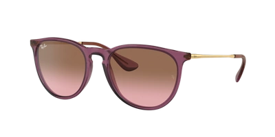 Shop Ray Ban Ray In Pink Gradient Brown