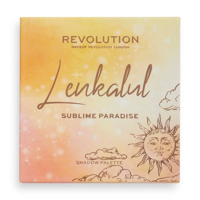 Shop Makeup Revolution X Lenkalul Sublime Paradise Shadow Palette
