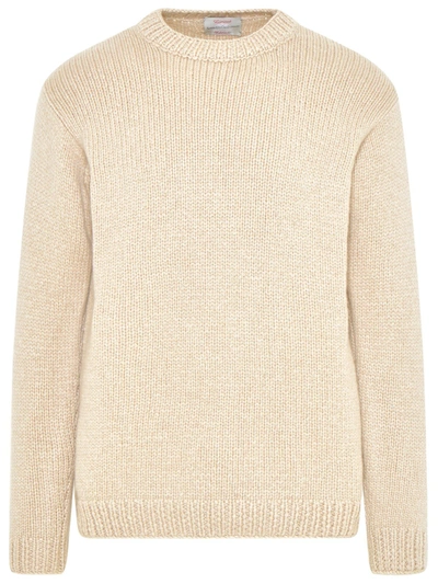 Shop Settefili Beige Cashmere Sweater