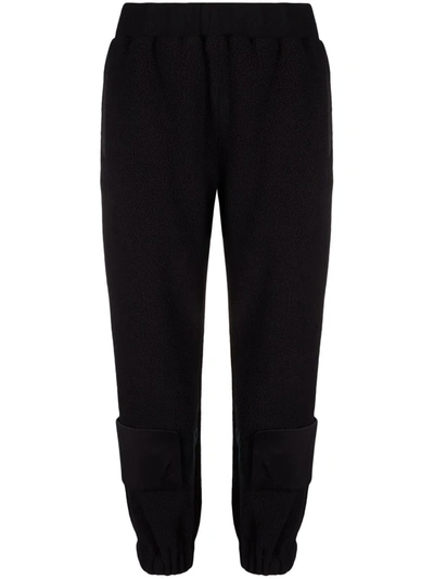 Shop Undercover X Evangelion Tapered Track Pants In Black