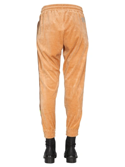 Shop Barrow "terry" Jogging Pants Unisex In Brown