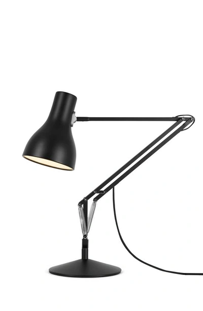 Shop Anglepoise Type 75 Desk Lamp In Jet Black