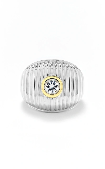Yvonne Léon Berlingot 9k White Gold Ring In Gold