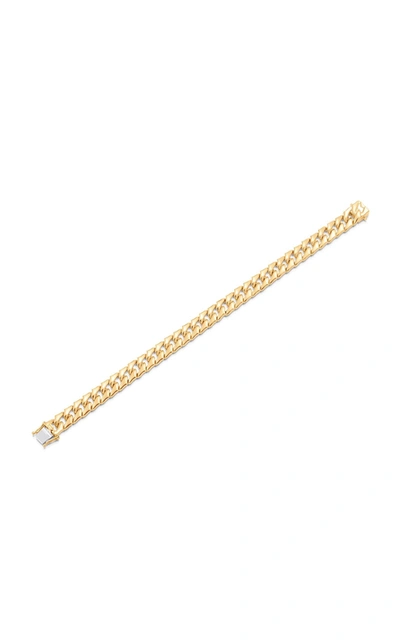 Shop Sara Weinstock Women's Lucia Solid Link 18k Gold Bracelet