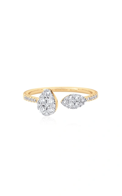 Shop Sara Weinstock Women's Reverie Pear & Marquise Diamond Ring In Gold
