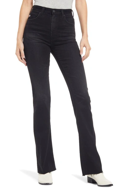 Shop Ag Alexxis High Waist Raw Hem Bootcut Jeans In 2 Years Dropout