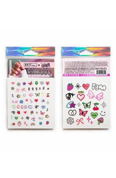 Shop Inked By Dani X Nails By Mei Temporary Tattoo & Nail Art Set