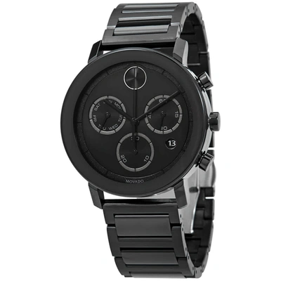 Shop Movado Bold Evolution Chronograph Quartz Black Dial Mens Watch 3600684