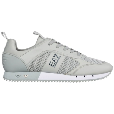 Shop Ea7 Men's Shoes Trainers Sneakers In Grey