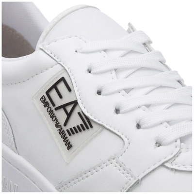 Shop Ea7 Men's Shoes Trainers Sneakers In White