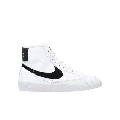 Shop Nike Ho Blazer Mid 77 Next Nature In White Black