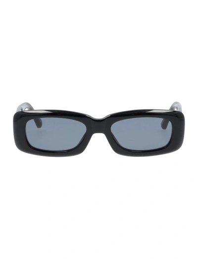 Shop Attico Mini Marfa Sunglasses In Black