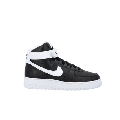 Shop Nike Ho Air Force 1 High 07 Black In Black White