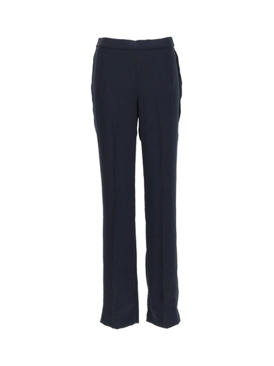 Shop Theory Trousers In Deep Navy