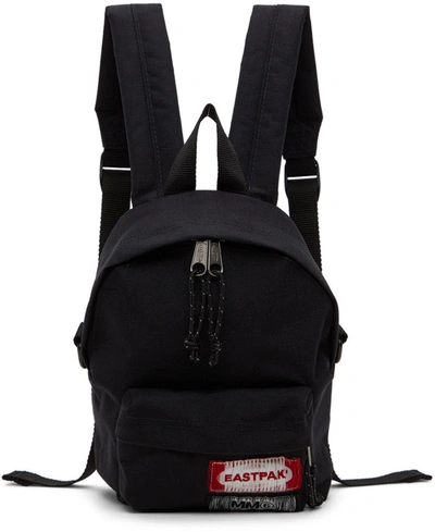 Shop Mm6 Maison Margiela Black Eastpak Edition Mini Shoulder Bag In T8013 Black