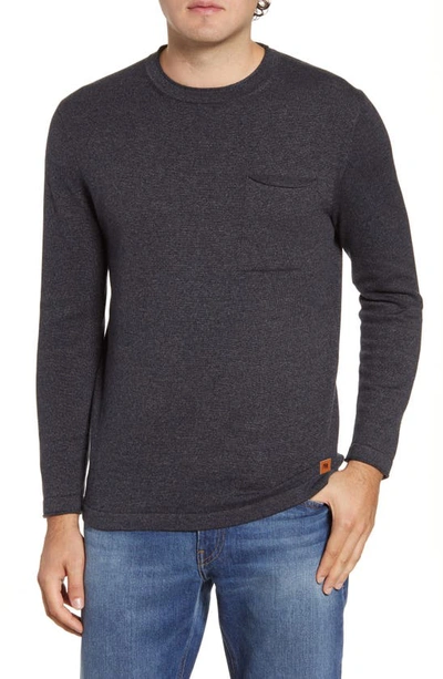 Shop The Normal Brand Pocket Sweater In Charcoal