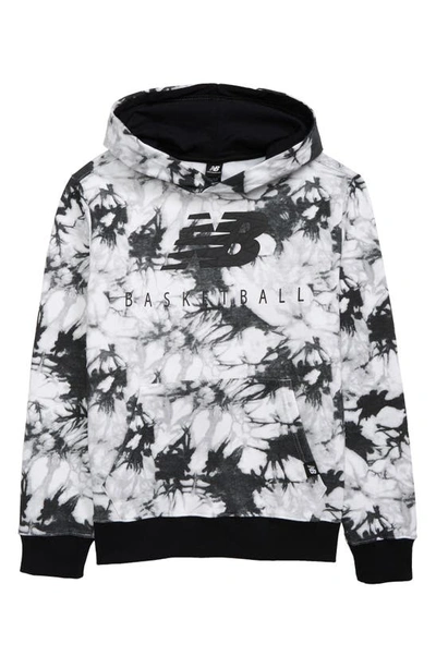 New Balance Kids Tie Dye Fleece Hoodie In Black Tie Dye ModeSens