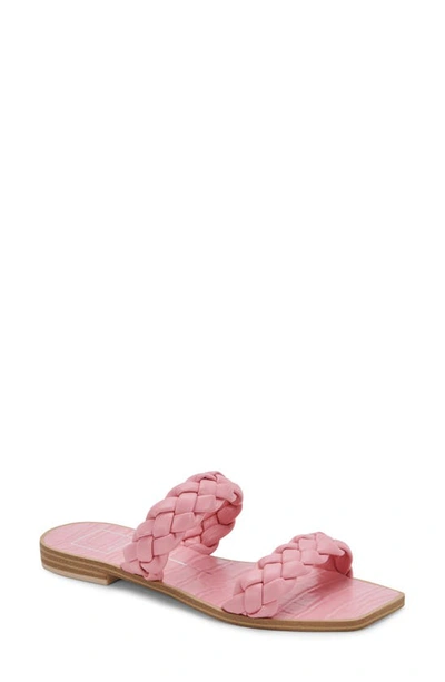 Shop Dolce Vita Indy Slide Sandal In Rose Stella