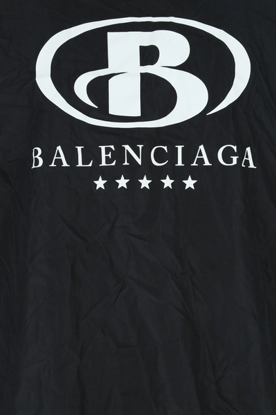 Shop Balenciaga Black Polyester Windbreaker  Black  Donna S