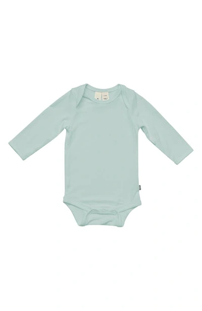 Shop Kyte Baby Long Sleeve Bodysuit In Sage