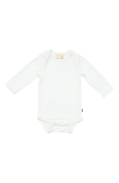 Shop Kyte Baby Long Sleeve Bodysuit In Cloud
