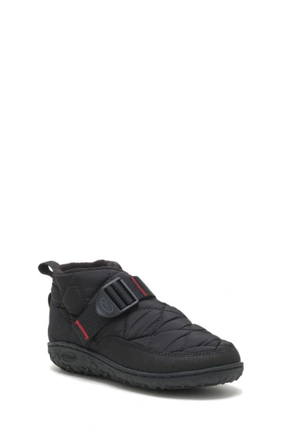 Chaco Ramble Puff Linear Slip-on Shoe In Black