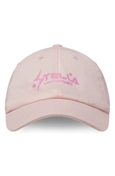 Shop Stella Mccartney X Tom Tosseyn Logo Baseball Cap In Pink