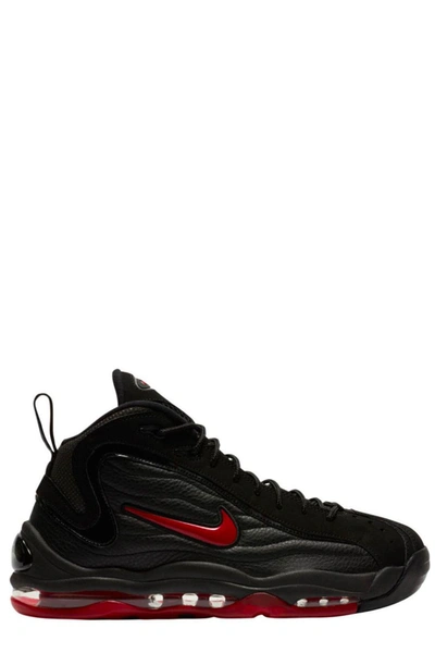 Shop Nike Air Total Max Uptempo Sneakers In Black