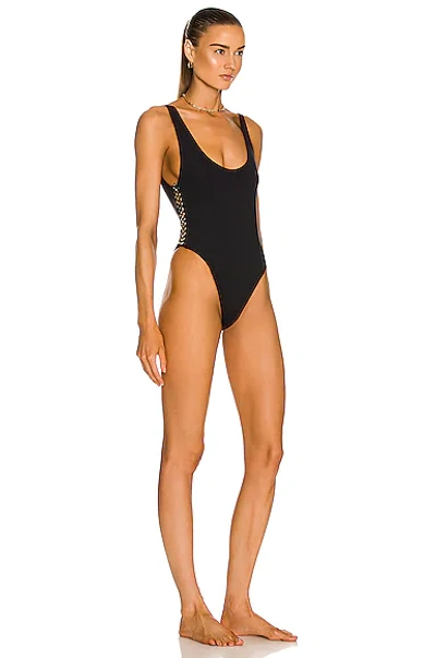 Shop Stella Mccartney One Piece Swimsuit In Black