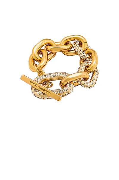 Shop Paco Rabanne Xl Link Bracelet In Gold