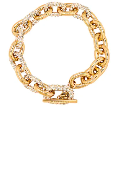 Shop Paco Rabanne Xl Link Necklace In Gold