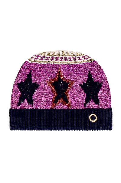 Shop Paco Rabanne Beanie In Stardust Fair Isle