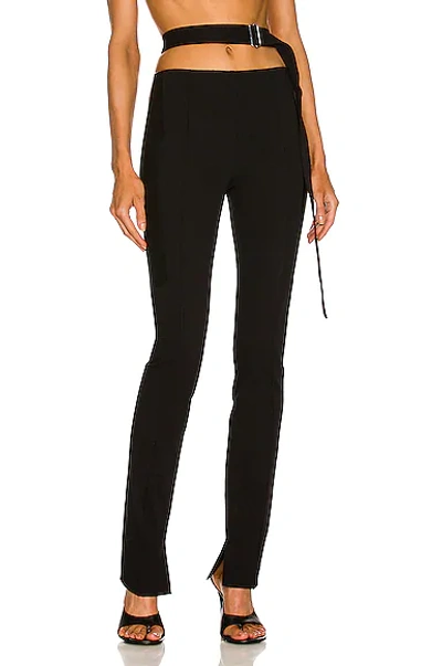 Shop Helmut Lang Panel Skinny Pant In Black