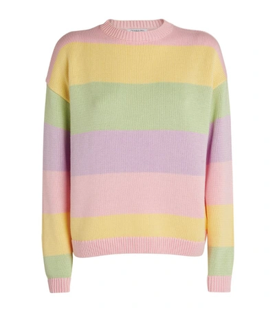 Shop Olivia Rubin Striped Aria Sweater In Multi
