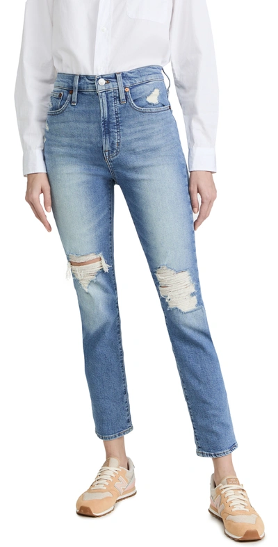 Shop Madewell The Perfect Vintage Jean In Denman Wash