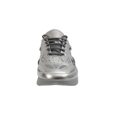 Shop Raf Simons Silver Cylon 21 Sneaker