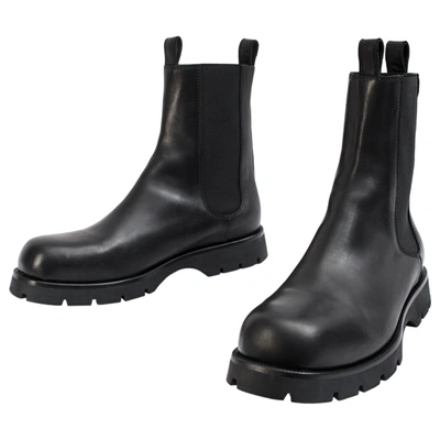 Shop Jil Sander Black Chelsea Boots