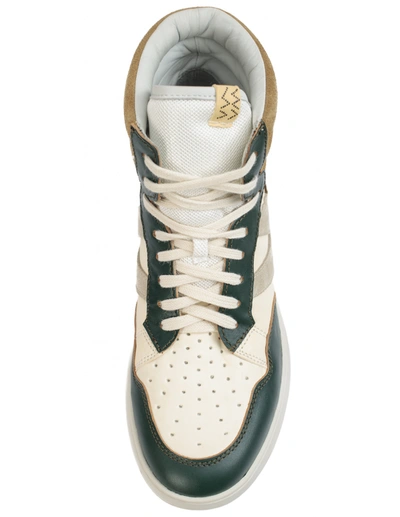 Visvim Chamberlain High-top Sneakers In Beige