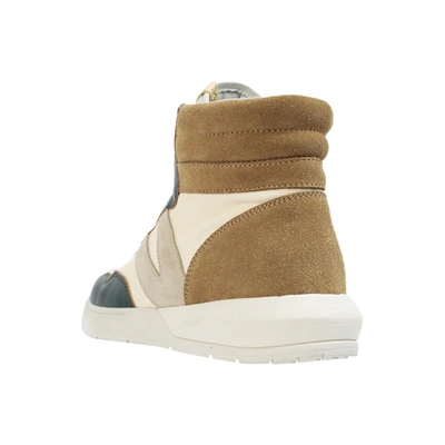 Shop Visvim Chamberlain High-top Sneakers In Beige