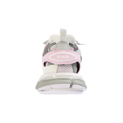 Shop Balenciaga Pink Track Led Sneakers