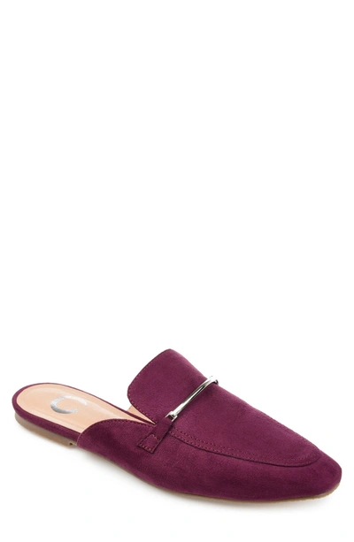 Shop Journee Collection Ameena Loafer Mule In Purple