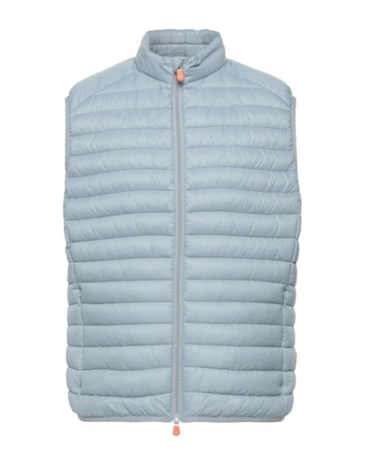 Shop Save The Duck Down Jackets In Light Grey