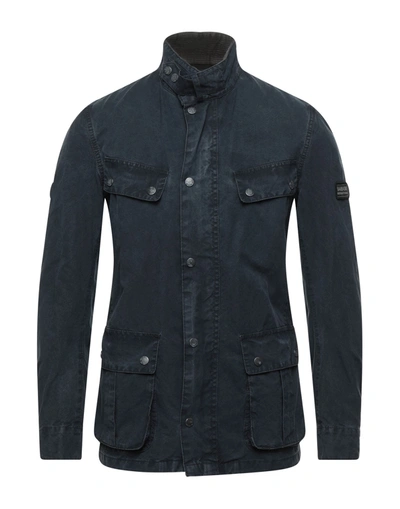 Barbour Jackets In Dark Blue