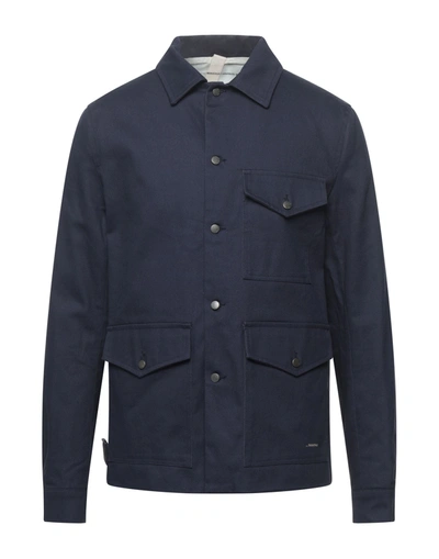 Shop Beaucoup , Jackets In Dark Blue
