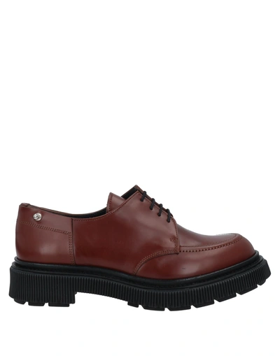 Shop Adieu Lace-up Shoes In Brown