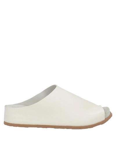 Shop Moma Sandals In White