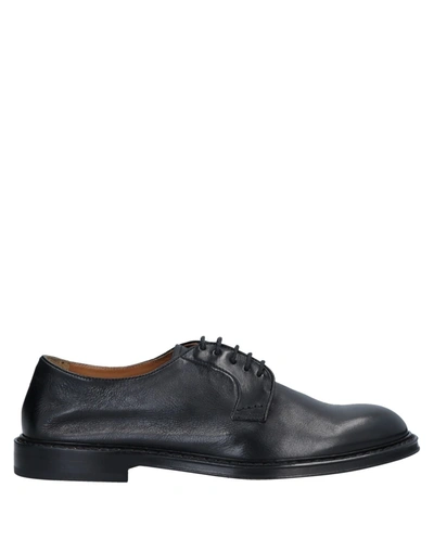 Shop Doucal's Man Lace-up Shoes Black Size 10 Soft Leather