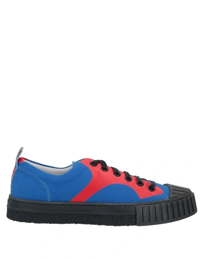 Shop Adieu Man Sneakers Bright Blue Size 7 Textile Fibers