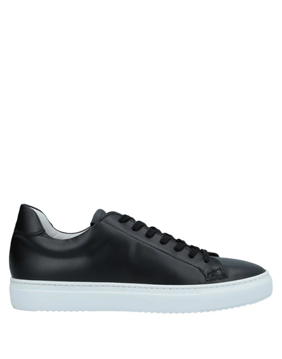 Shop Doucal's Man Sneakers Black Size 10.5 Soft Leather